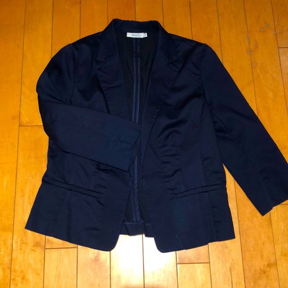 BOGO FREE Rickis navy blue 3/4 casual blazer 12